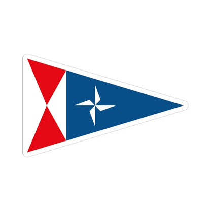 Burgee of RCN Rodeira (Spain) STICKER Vinyl Kiss-Cut Decal - The Sticker Space