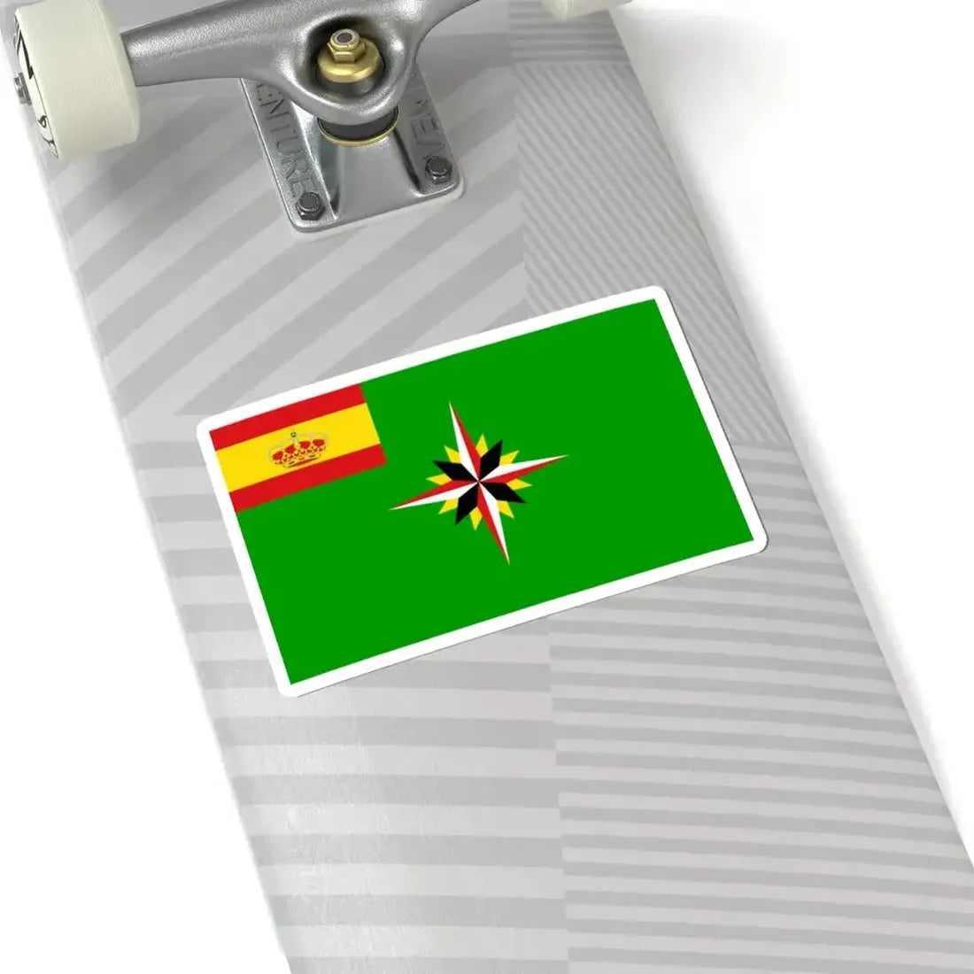 Burgee of RCN Sangenjo (Spain) STICKER Vinyl Kiss-Cut Decal - The Sticker Space