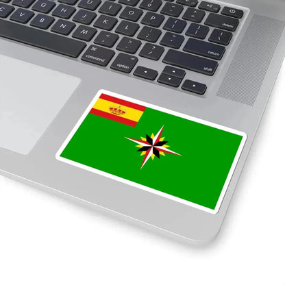 Burgee of RCN Sangenjo (Spain) STICKER Vinyl Kiss-Cut Decal - The Sticker Space