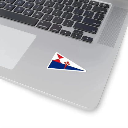Burgee of rcn vigo (Spain) STICKER Vinyl Kiss-Cut Decal - The Sticker Space