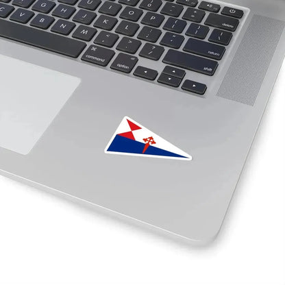 Burgee of rcn vigo (Spain) STICKER Vinyl Kiss-Cut Decal - The Sticker Space