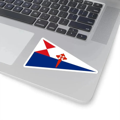 Burgee of rcn vigo (Spain) STICKER Vinyl Kiss-Cut Decal - The Sticker Space