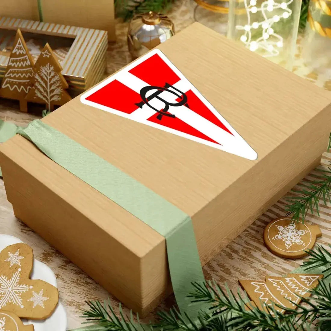 Burgee of RCR Cartagena (Spain) STICKER Vinyl Kiss-Cut Decal - The Sticker Space