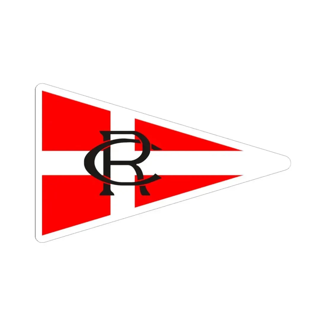 Burgee of RCR Cartagena (Spain) STICKER Vinyl Kiss-Cut Decal - The Sticker Space