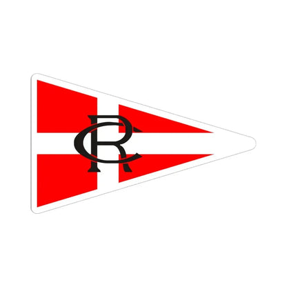 Burgee of RCR Cartagena (Spain) STICKER Vinyl Kiss-Cut Decal - The Sticker Space