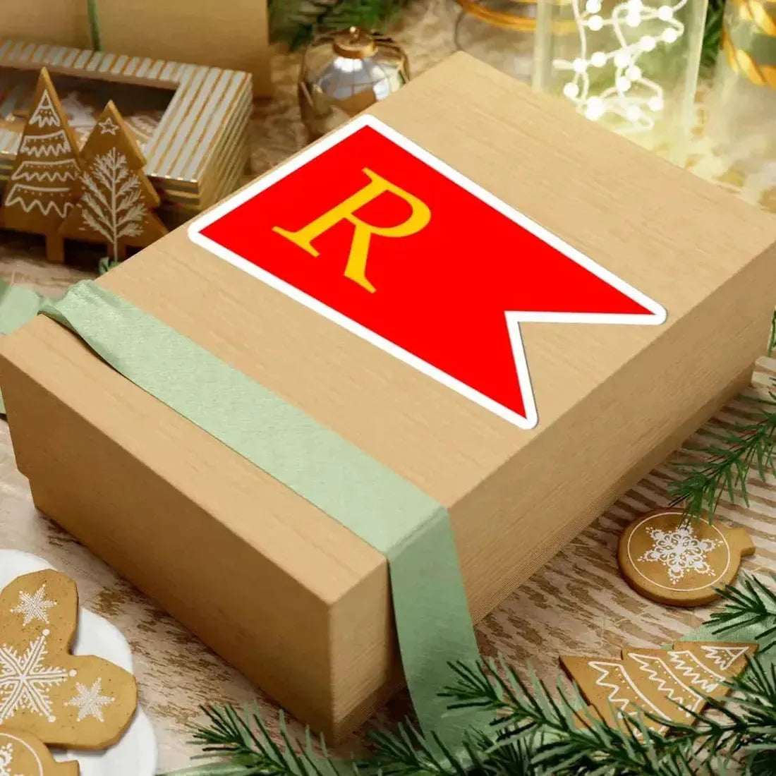 Burgee of Risør Seilforening (Norway) STICKER Vinyl Kiss-Cut Decal - The Sticker Space