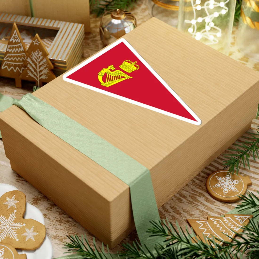 Burgee of Royal Cork YC (Ireland) STICKER Vinyl Kiss-Cut Decal - The Sticker Space