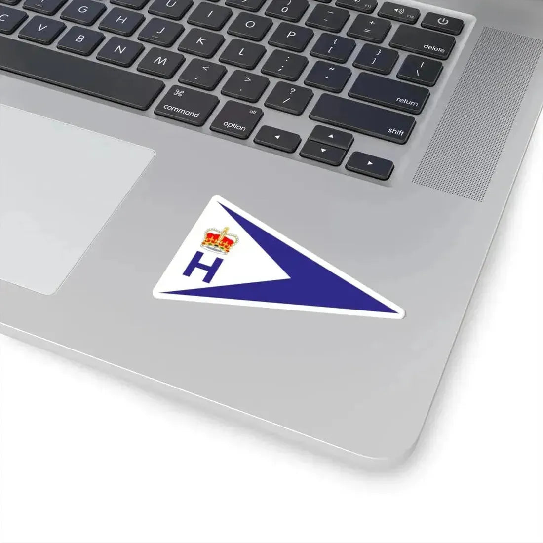 Burgee of Royal Hamilton YC (Canada) STICKER Vinyl Kiss-Cut Decal - The Sticker Space