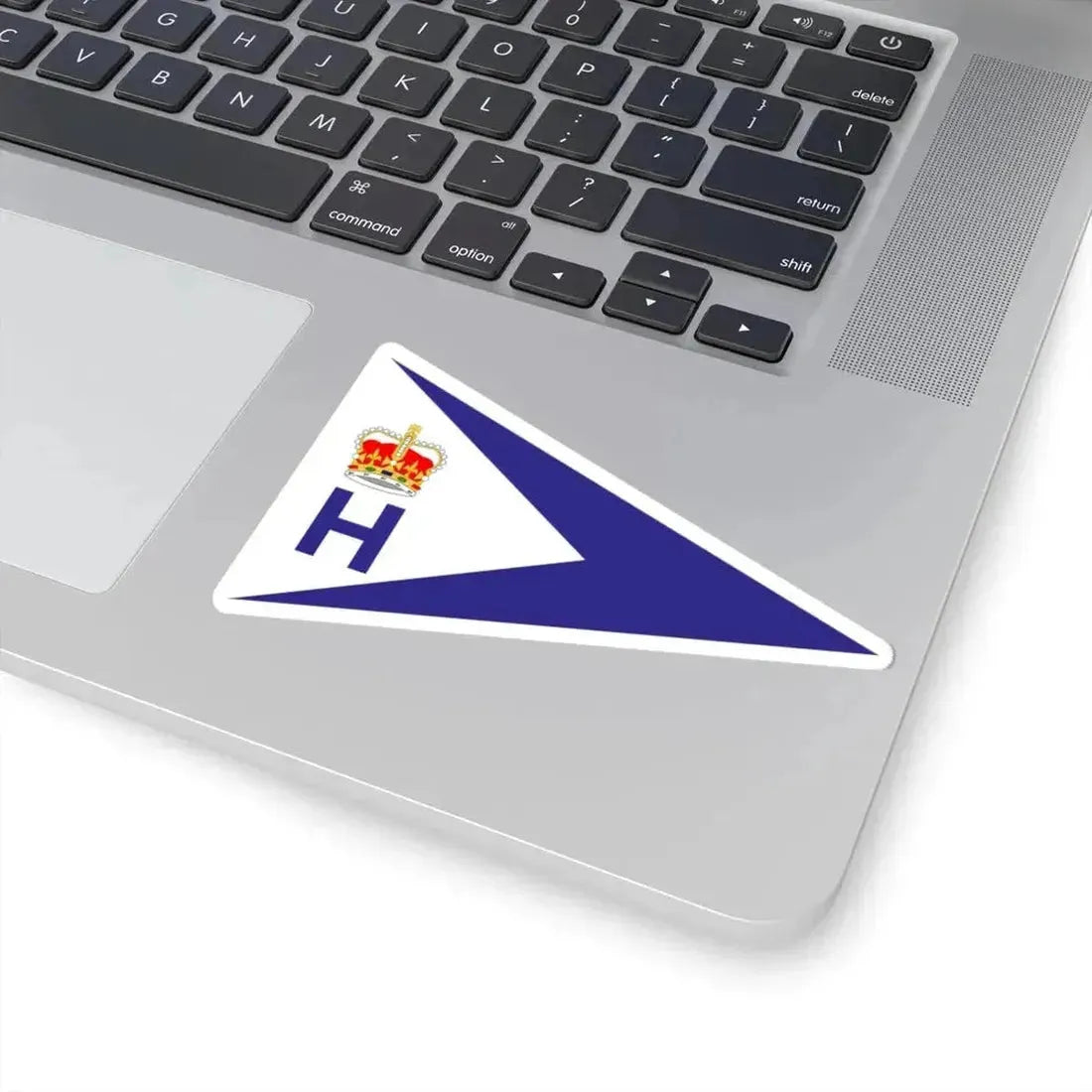 Burgee of Royal Hamilton YC (Canada) STICKER Vinyl Kiss-Cut Decal - The Sticker Space