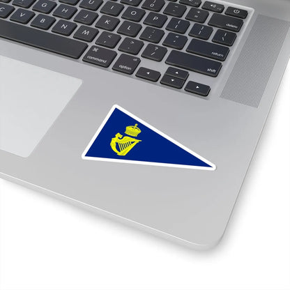 Burgee of Royal Irish YC (Ireland) STICKER Vinyl Kiss-Cut Decal - The Sticker Space