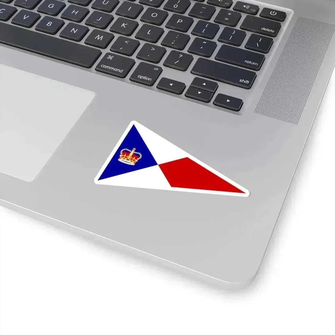 Burgee of Royal Vancouver YC (Canada) STICKER Vinyl Kiss-Cut Decal - The Sticker Space