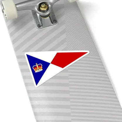 Burgee of Royal Vancouver YC (Canada) STICKER Vinyl Kiss-Cut Decal - The Sticker Space