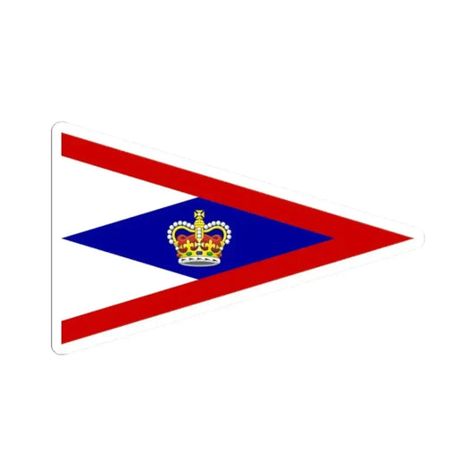 Burgee of Royal Victoria YC (Canada) STICKER Vinyl Kiss-Cut Decal 2 Inch White - The Sticker Space