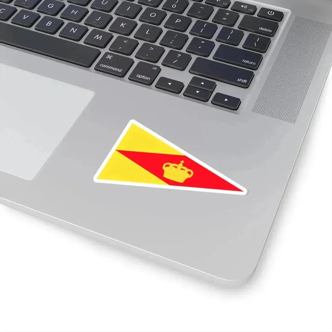 Burgee of Royal Yacht Club Oostende (Belgium) STICKER Vinyl Kiss-Cut Decal - The Sticker Space