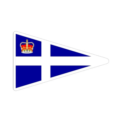 Burgee of rsys (Australia) STICKER Vinyl Kiss-Cut Decal 6 Inch White - The Sticker Space