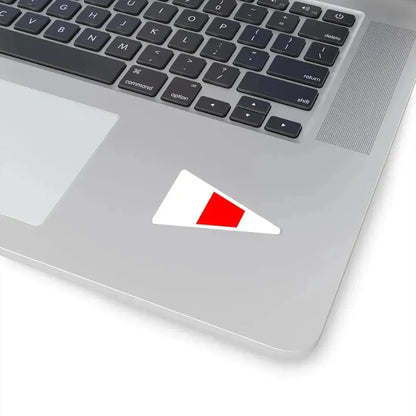 Burgee of Sandringham Yacht Club (Australia) STICKER Vinyl Kiss-Cut Decal - The Sticker Space