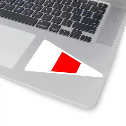 Burgee of Sandringham Yacht Club (Australia) STICKER Vinyl Kiss-Cut Decal - The Sticker Space