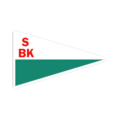 Burgee of Saro Batklubb (Sweden) STICKER Vinyl Kiss-Cut Decal 4 Inch White - The Sticker Space