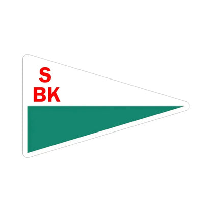 Burgee of Saro Batklubb (Sweden) STICKER Vinyl Kiss-Cut Decal 6 Inch White - The Sticker Space