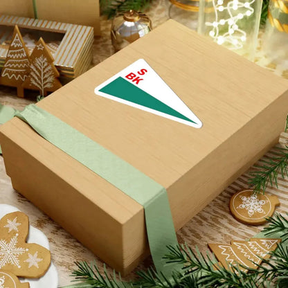 Burgee of Saro Batklubb (Sweden) STICKER Vinyl Kiss-Cut Decal - The Sticker Space