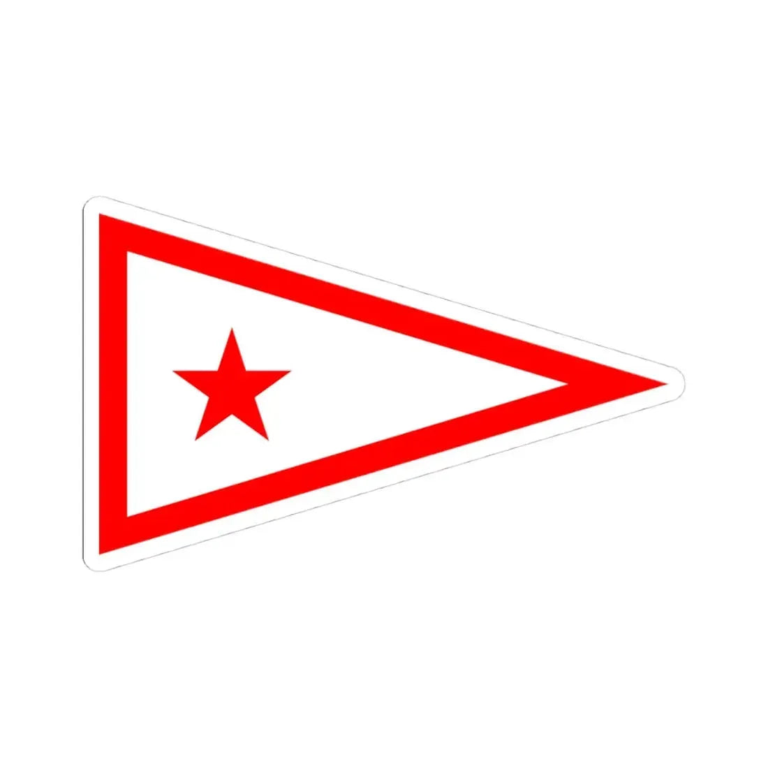 Burgee of Savannah YC (Georgia) STICKER Vinyl Kiss-Cut Decal - The Sticker Space