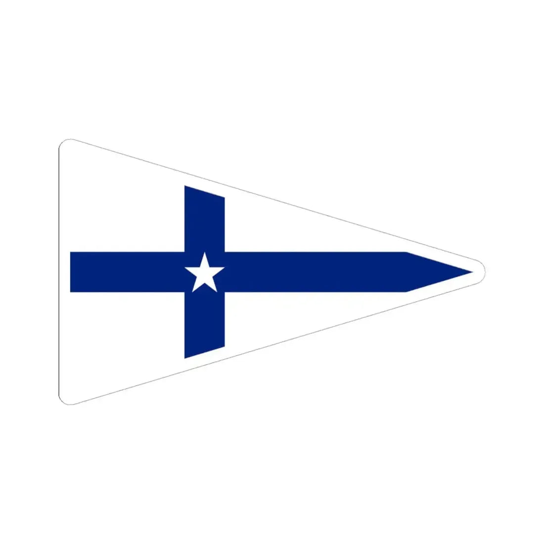 Burgee of SC Porto (Portugal) STICKER Vinyl Kiss-Cut Decal - The Sticker Space