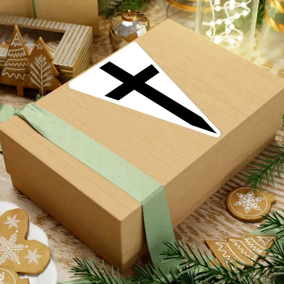 Burgee of Segelclub Rhe (Germany) STICKER Vinyl Kiss-Cut Decal - The Sticker Space