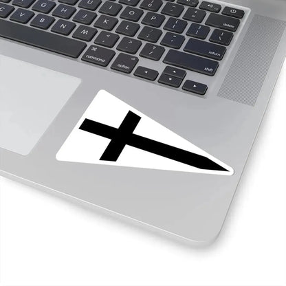 Burgee of Segelclub Rhe (Germany) STICKER Vinyl Kiss-Cut Decal - The Sticker Space