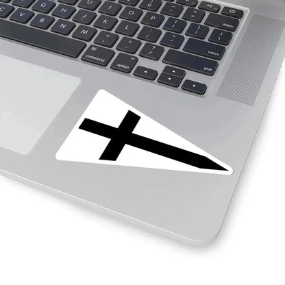 Burgee of Segelclub Rhe (Germany) STICKER Vinyl Kiss-Cut Decal - The Sticker Space