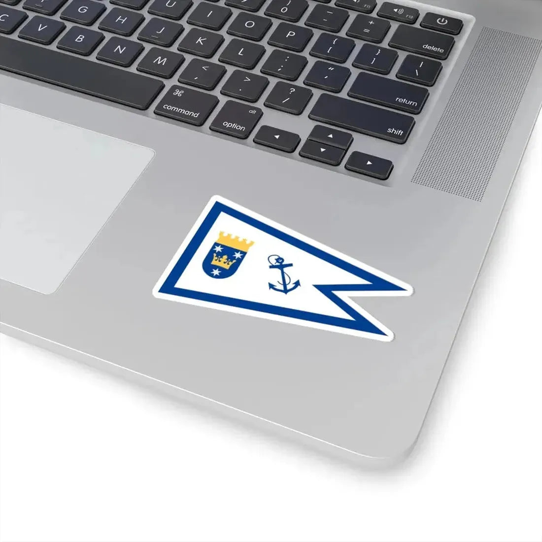 Burgee of Sigtuna Batklubb (Sweden) STICKER Vinyl Kiss-Cut Decal - The Sticker Space