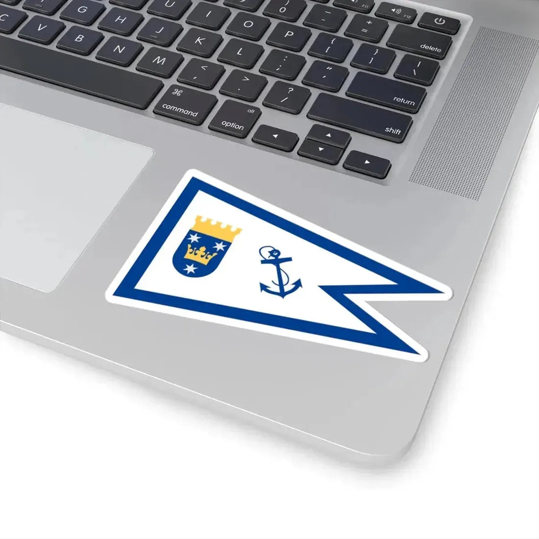 Burgee of Sigtuna Batklubb (Sweden) STICKER Vinyl Kiss-Cut Decal - The Sticker Space
