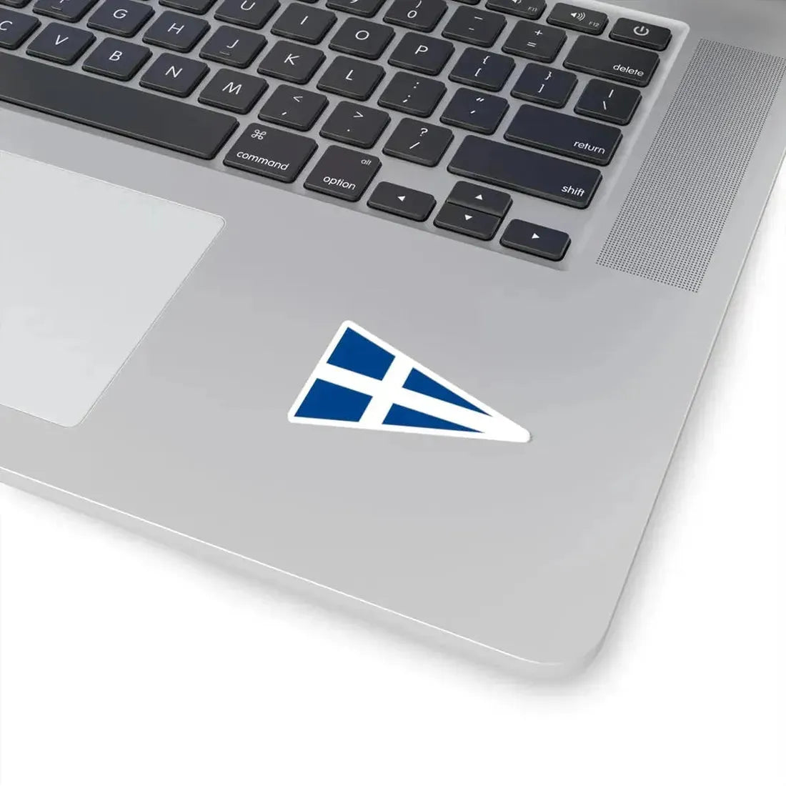 Burgee of Stavanger Seilforening (Norway) STICKER Vinyl Kiss-Cut Decal - The Sticker Space