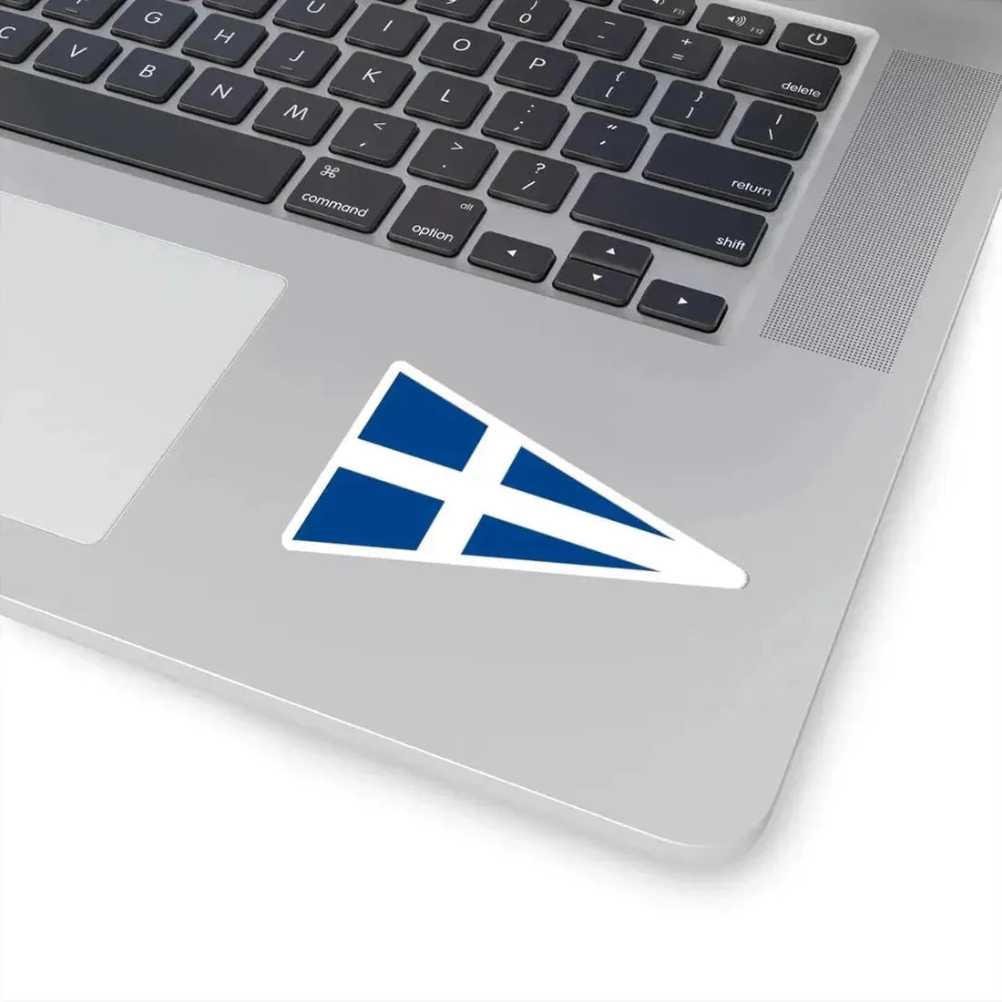 Burgee of Stavanger Seilforening (Norway) STICKER Vinyl Kiss-Cut Decal - The Sticker Space