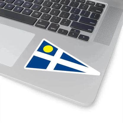 Burgee of Sun City YC (Australia) STICKER Vinyl Kiss-Cut Decal - The Sticker Space