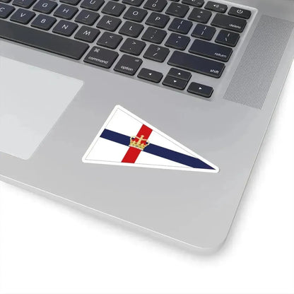 Burgee of the Royal Yacht Club of Tasmania RYCT (Australia) STICKER Vinyl Kiss-Cut Decal - The Sticker Space