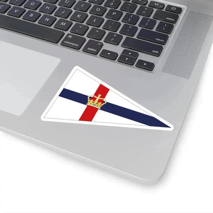 Burgee of the Royal Yacht Club of Tasmania RYCT (Australia) STICKER Vinyl Kiss-Cut Decal - The Sticker Space