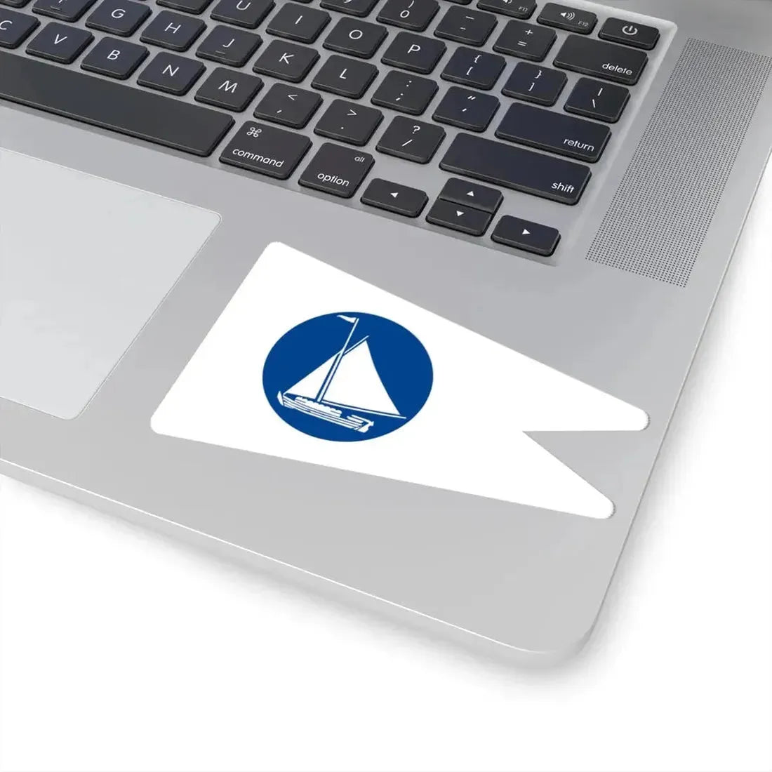 Burgee of Tralhavets Batklubb (Sweden) STICKER Vinyl Kiss-Cut Decal - The Sticker Space