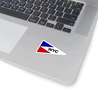 Burgee of Wawasee YC (India) STICKER Vinyl Kiss-Cut Decal - The Sticker Space