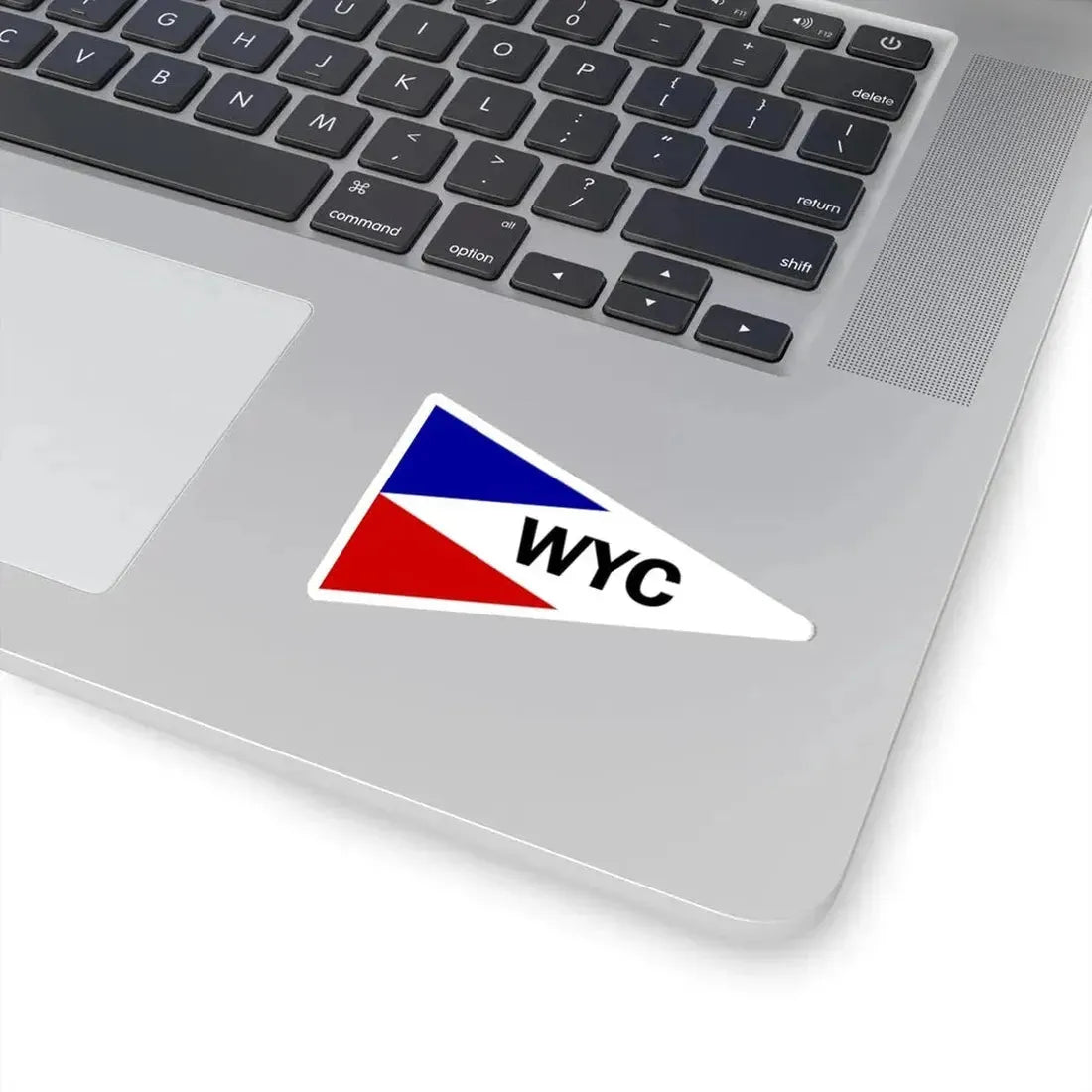 Burgee of Wawasee YC (India) STICKER Vinyl Kiss-Cut Decal - The Sticker Space