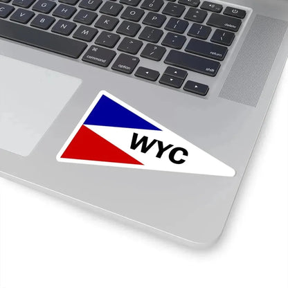 Burgee of Wawasee YC (India) STICKER Vinyl Kiss-Cut Decal - The Sticker Space