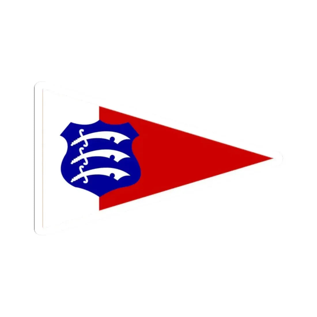 Burgee of westmerseyyc (United Kingdom) STICKER Vinyl Kiss-Cut Decal 2 Inch White - The Sticker Space