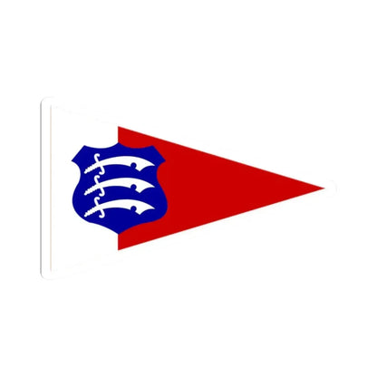 Burgee of westmerseyyc (United Kingdom) STICKER Vinyl Kiss-Cut Decal 2 Inch White - The Sticker Space