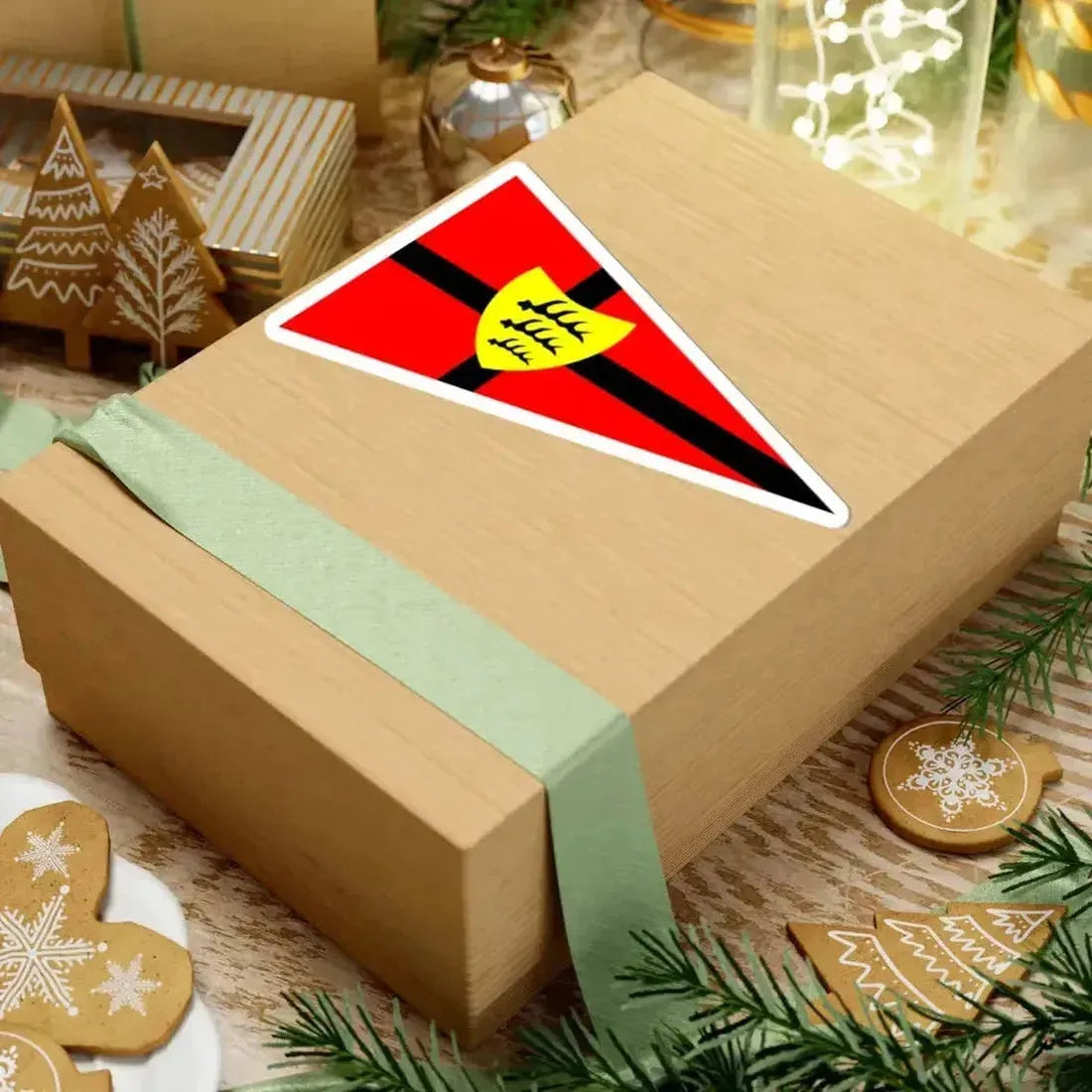 Burgee of Württembergischer YC (Germany) STICKER Vinyl Kiss-Cut Decal - The Sticker Space