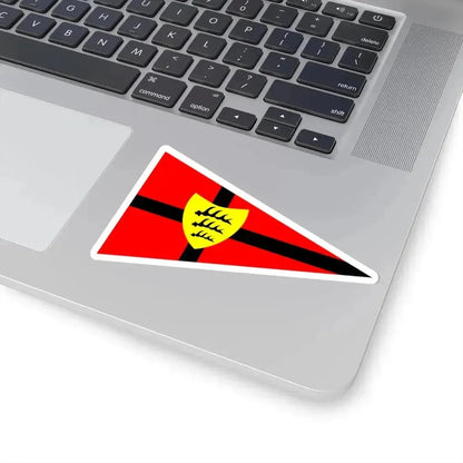 Burgee of Württembergischer YC (Germany) STICKER Vinyl Kiss-Cut Decal - The Sticker Space