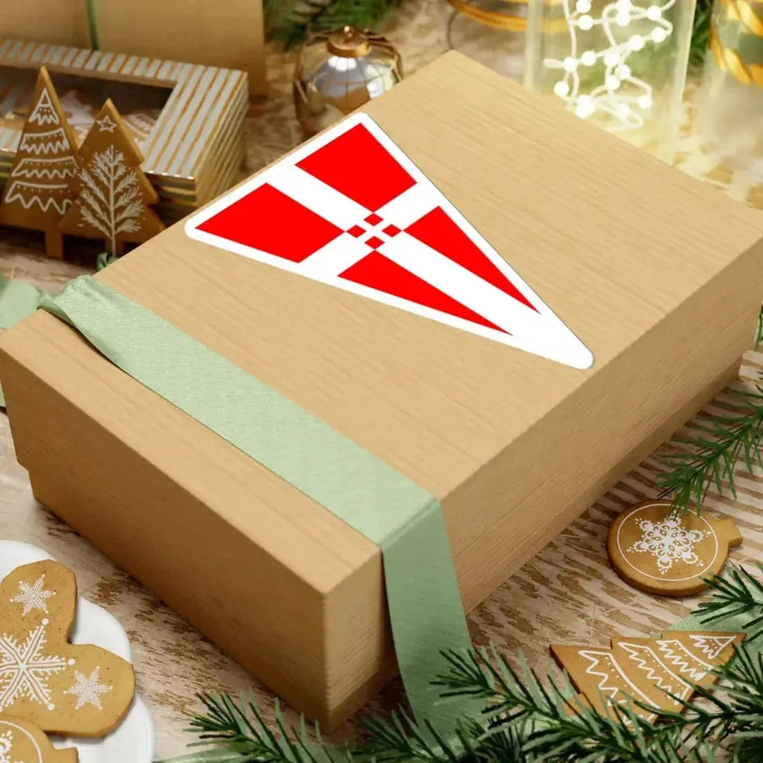 Burgee of yc italiano (Italy) STICKER Vinyl Kiss-Cut Decal - The Sticker Space