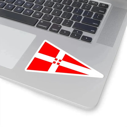 Burgee of yc italiano (Italy) STICKER Vinyl Kiss-Cut Decal - The Sticker Space