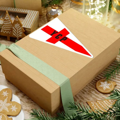 Burgee of YC Peruano (Peru) STICKER Vinyl Kiss-Cut Decal - The Sticker Space