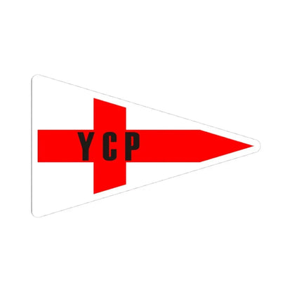 Burgee of YC Peruano (Peru) STICKER Vinyl Kiss-Cut Decal - The Sticker Space