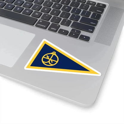 Burgee of YC Porto (Portugal) STICKER Vinyl Kiss-Cut Decal - The Sticker Space