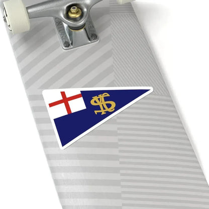 Burgee of YC Sanremo (Italy) STICKER Vinyl Kiss-Cut Decal - The Sticker Space